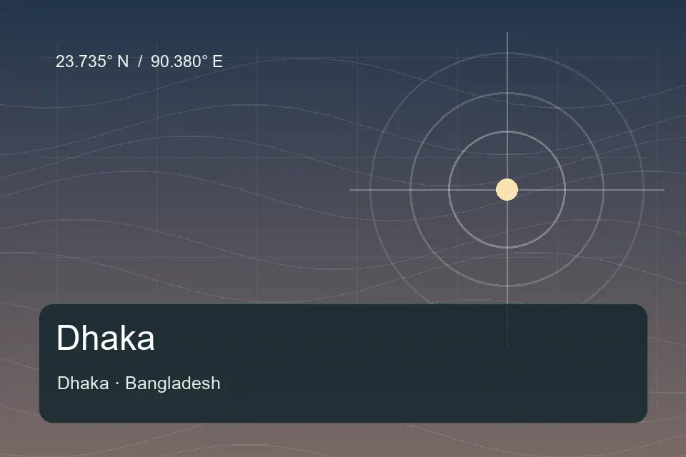 Referencia geográfica ilustrada de ঢাকা কলেজ আন্তর্জাতিক ছাত্রাবাস en Dhaka
