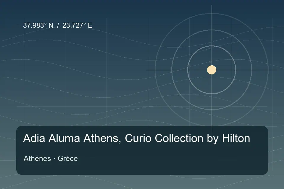 Referência geográfica ilustrada de Adia Aluma Athens, Curio Collection by Hilton em Athènes