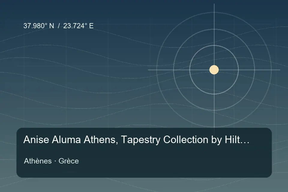 Referência geográfica ilustrada de Anise Aluma Athens, Tapestry Collection by Hilton em Athènes