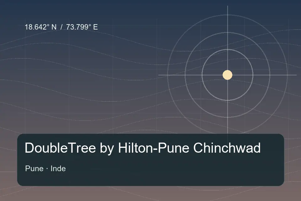 Riferimento geografico illustrato di DoubleTree by Hilton-Pune Chinchwad a Pune