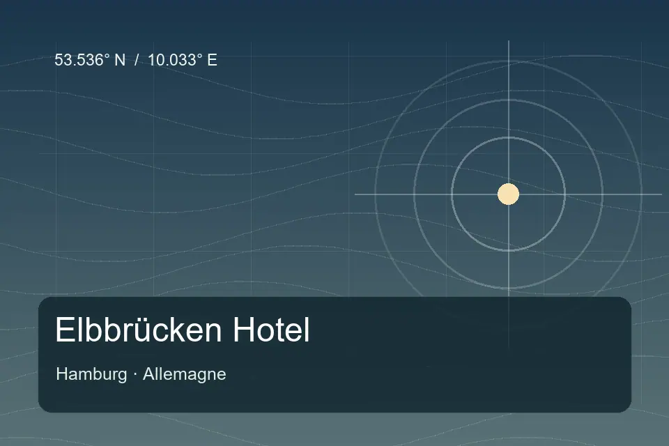 Referência geográfica ilustrada de Elbbrücken Hotel em Hamburg