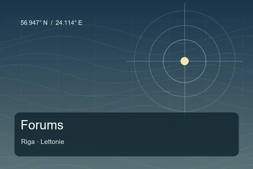 Referencia geográfica ilustrada de Forums en Riga
