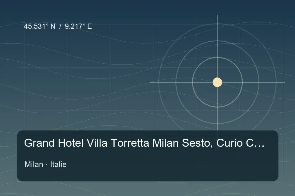 Referencia geográfica ilustrada de Grand Hotel Villa Torretta Milan Sesto, Curio Collection by Hilton en Milan