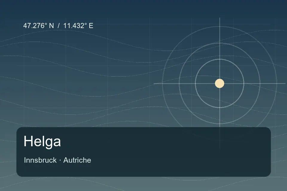 Riferimento geografico illustrato di Helga a Innsbruck