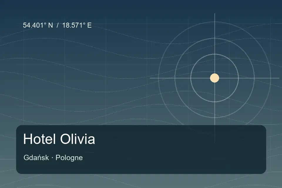 Referência geográfica ilustrada de Hotel Olivia em Gdańsk