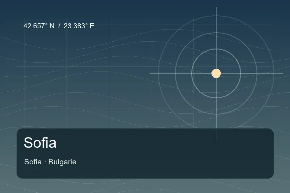 Illustrierter geografischer Orientierungspunkt für Метрополитън Хотел София in Sofia