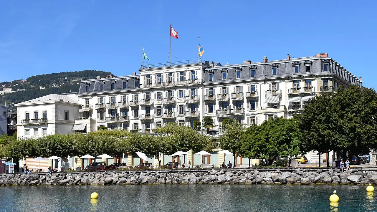 hôtel des Trois Couronnes a Montreux