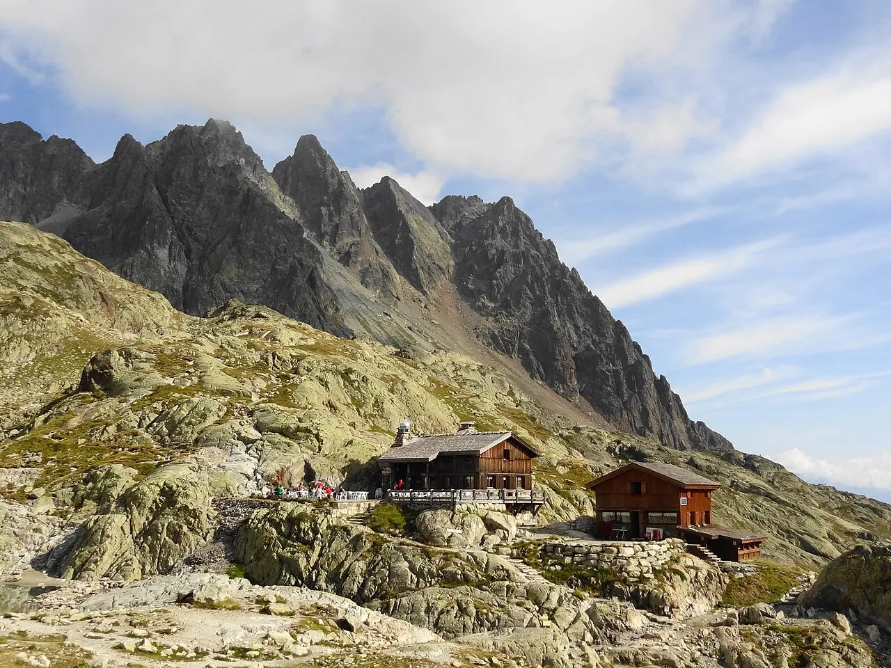 refuge du Lac Blanc a Chamonix-Mont-Blanc